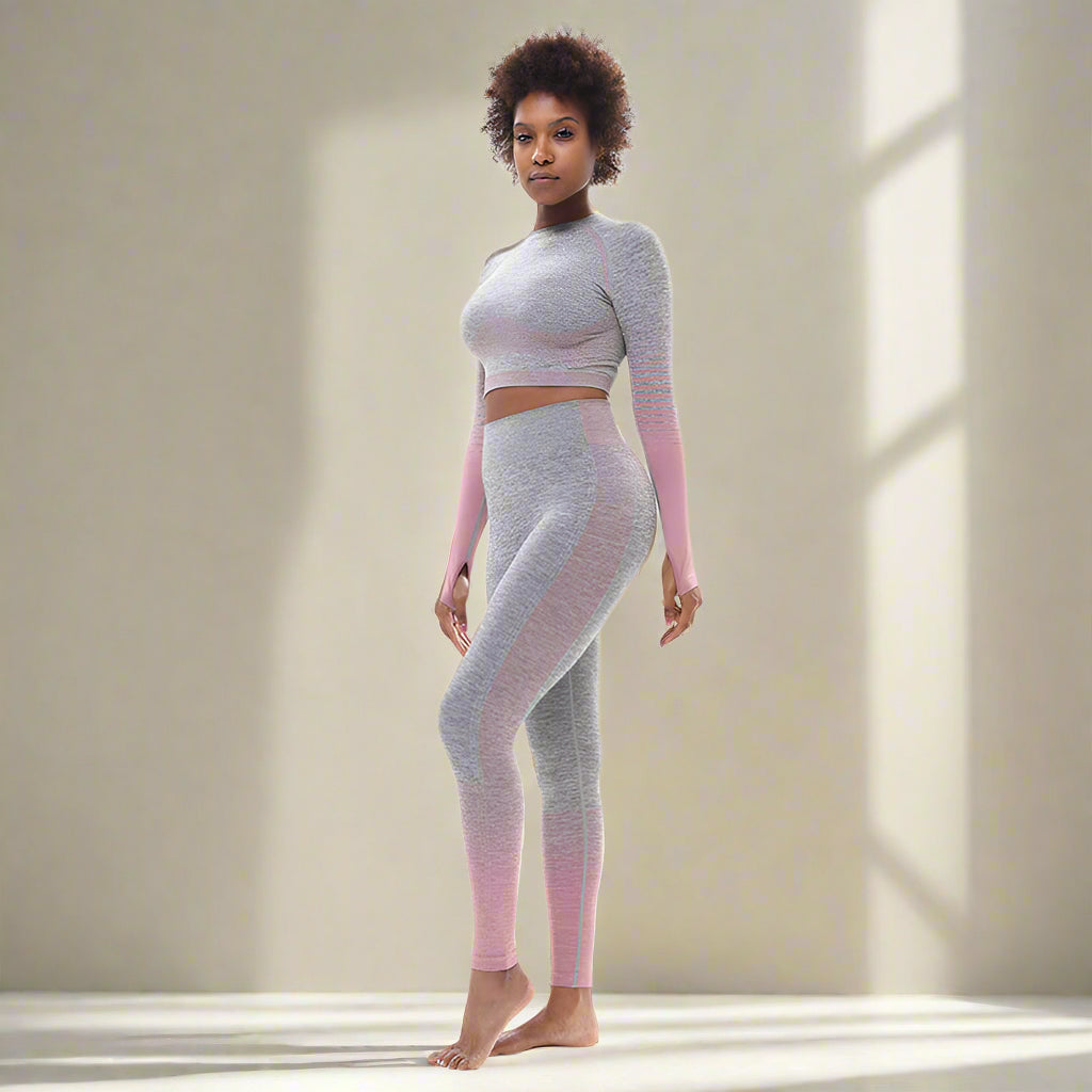 đ§ââïž Tight-Fitting Butt-Lifting Seamless Yoga Set