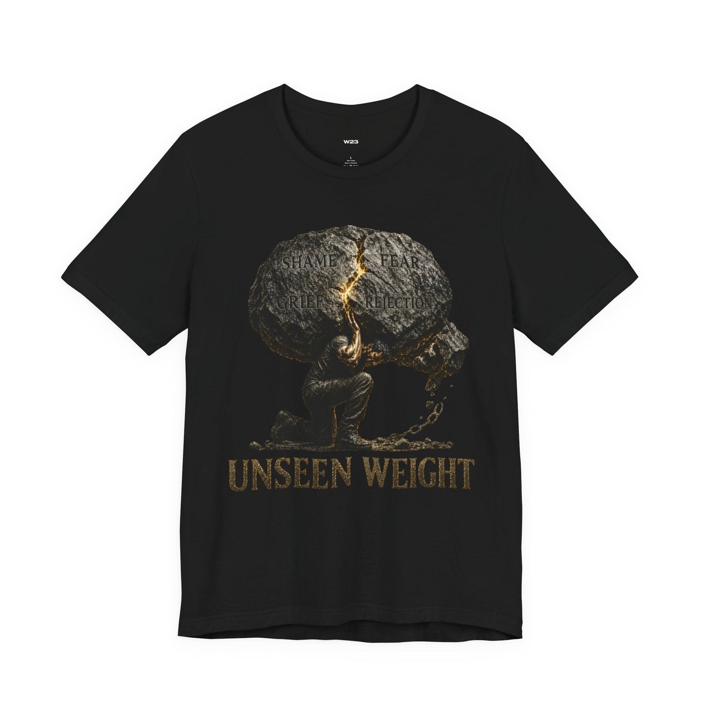 Unseen Weight Graphic Tee | SEEN: Unmasked Collection