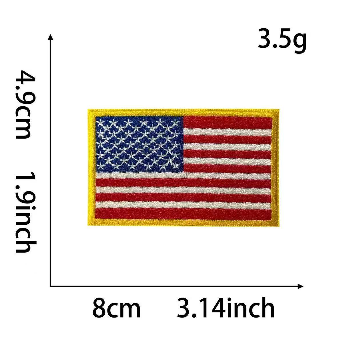 US FLAG PATCH-30PCS/PACK