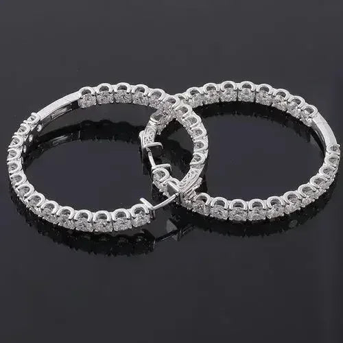 Personalized Big Diameter Earrings â Luxury Statement Jewelry