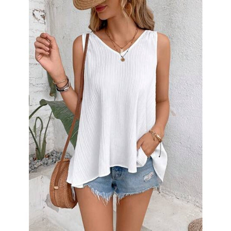 Womenâs Feather Print V-Neck Camisole