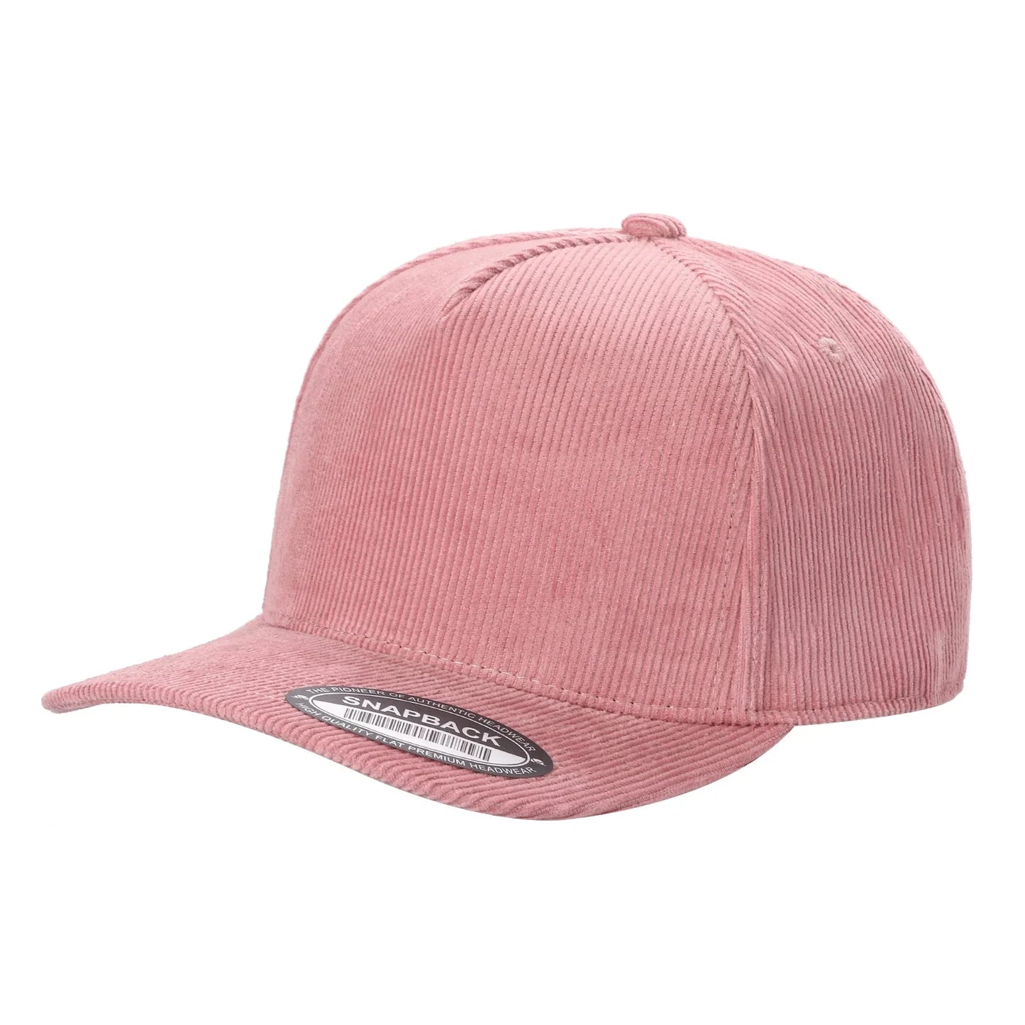 5panel Corduroy Fabric Solid Color Snapback Blank Caps 5fc | Burzip Inc