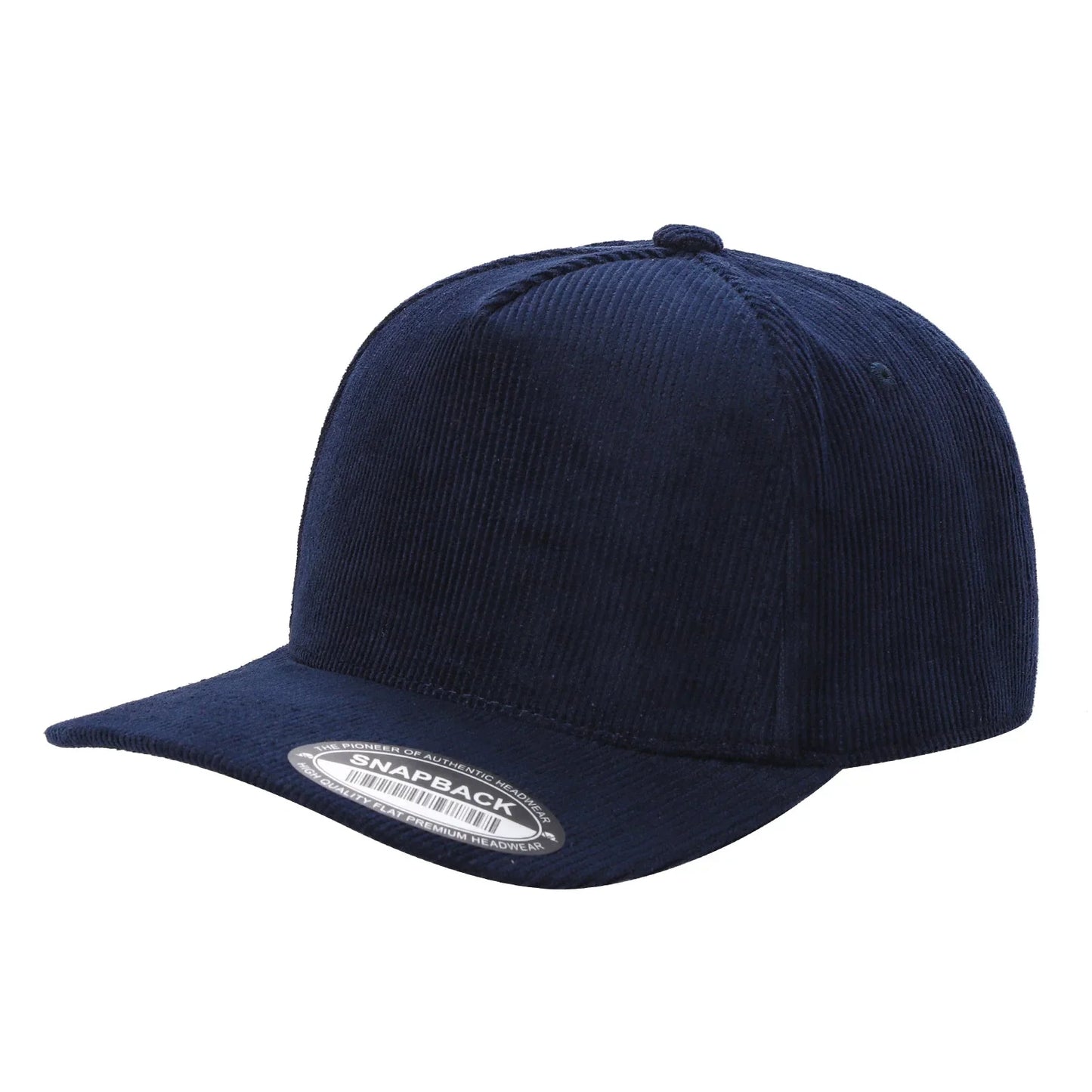 5panel Corduroy Fabric Solid Color Snapback Blank Caps 5fc | Burzip Inc