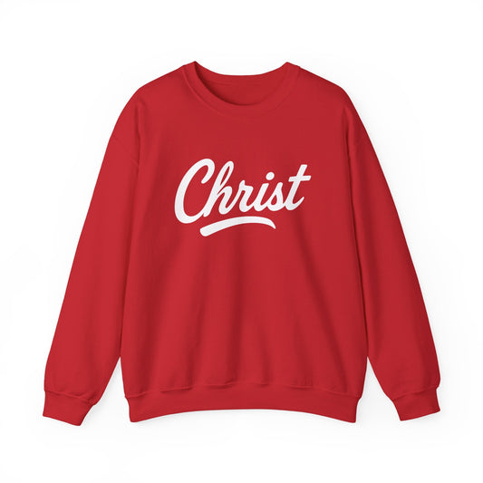 Christ Unisex Sweatshirt — Colossians 3:17 Inspirational Crewneck