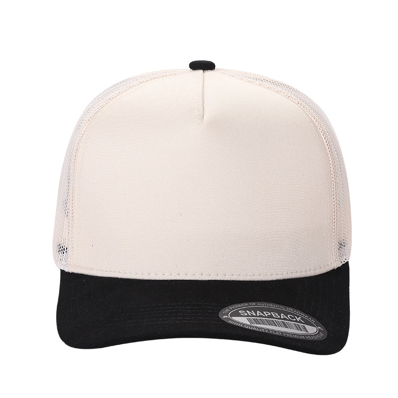 5panel Twillcrown Mesh Back Suede Bill Blank Caps Tcms | Burzip Inc