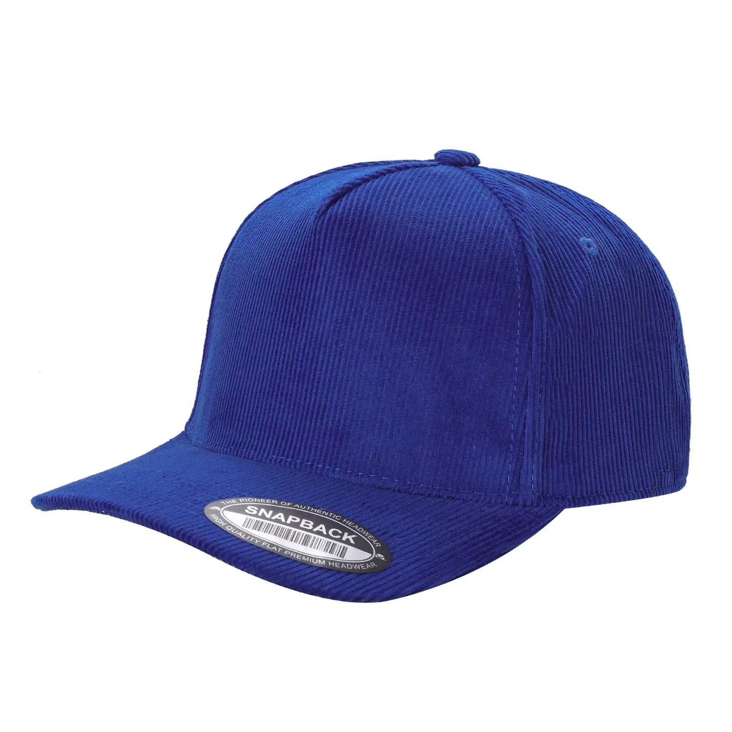 5panel Corduroy Fabric Solid Color Snapback Blank Caps 5fc | Burzip Inc