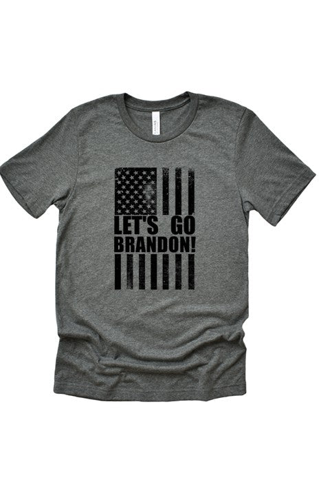 Lets Go Brandon Flag Tee