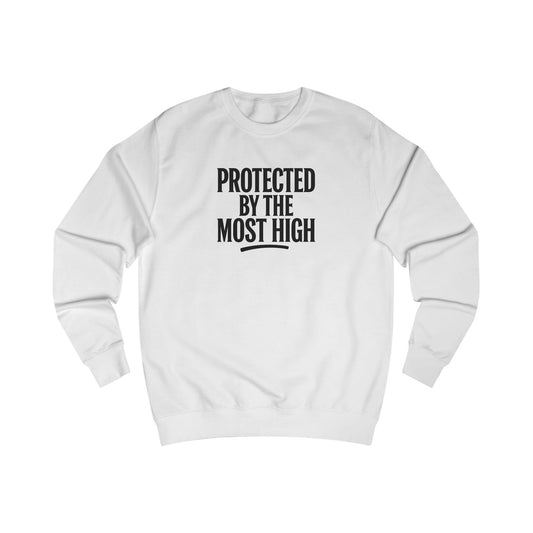 Protected By The Most High Sweatshirt — Psalm 91 Inspirational Crewneck