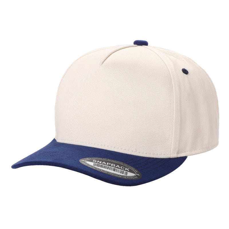 5panel Twill Head Suede Bill Blank Caps Tcs | Burzip Inc
