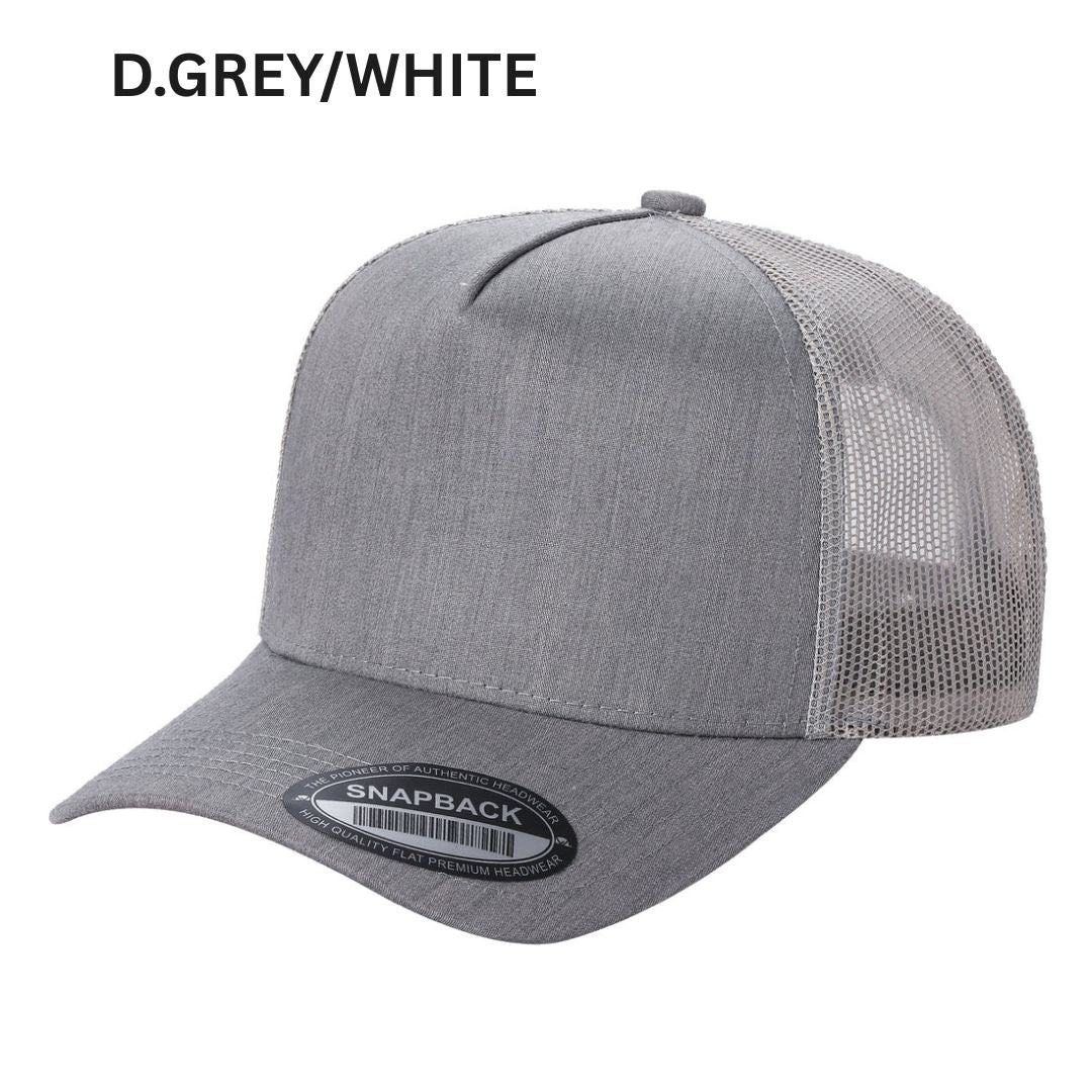 5panel Twill Crown Tracker Mesh Snapback 2tone 5trtm | Burzip Inc