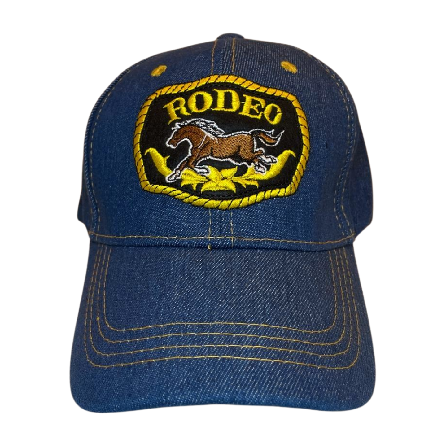HP-DZ-cowboy embroidery velcro ball cap-$5.50