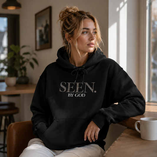 SEEN. By God Hoodie – Premium Faith-Based Streetwear Fleece Pullover