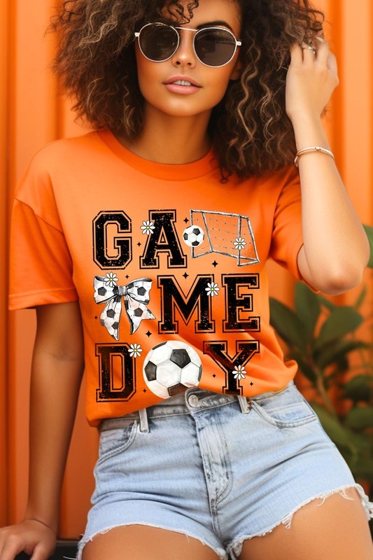 Soccer Game Day Graphic Tee