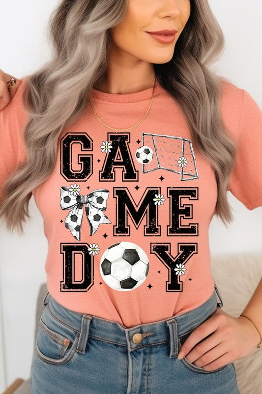 Soccer Game Day Graphic Tee
