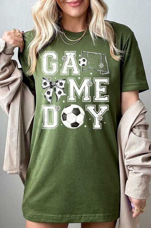 Soccer Game Day Graphic Tee
