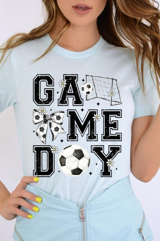 Soccer Game Day Graphic Tee