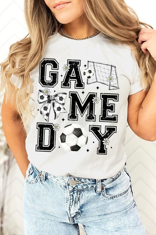 Soccer Game Day Graphic Tee