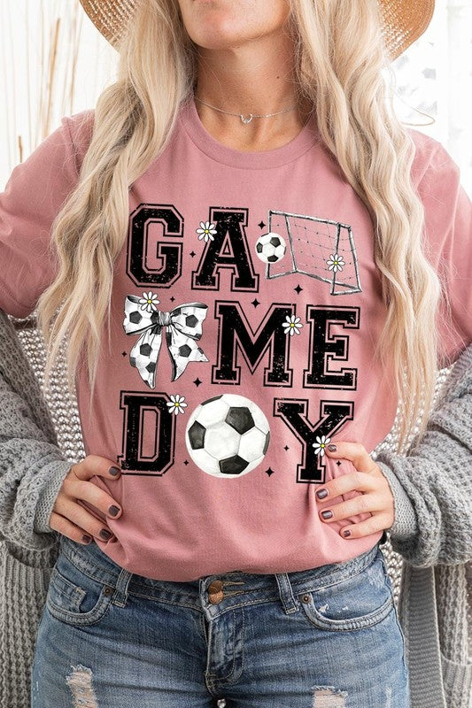 Soccer Game Day Graphic Tee