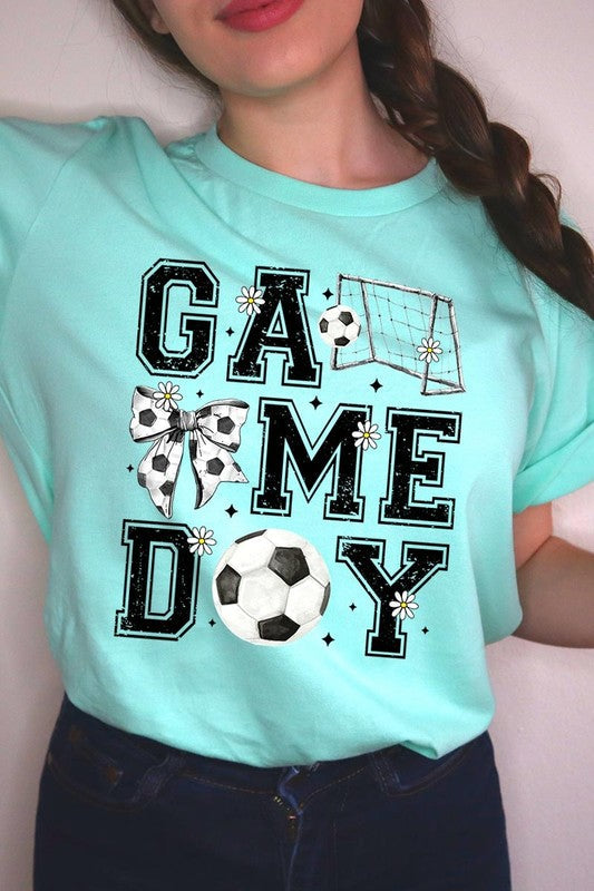 Soccer Game Day Graphic Tee