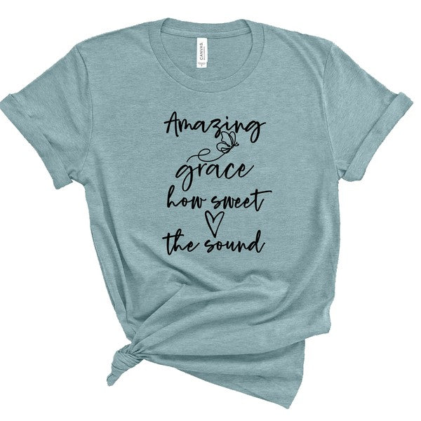Amazing Grace Bella Canvas Graphic Tee
