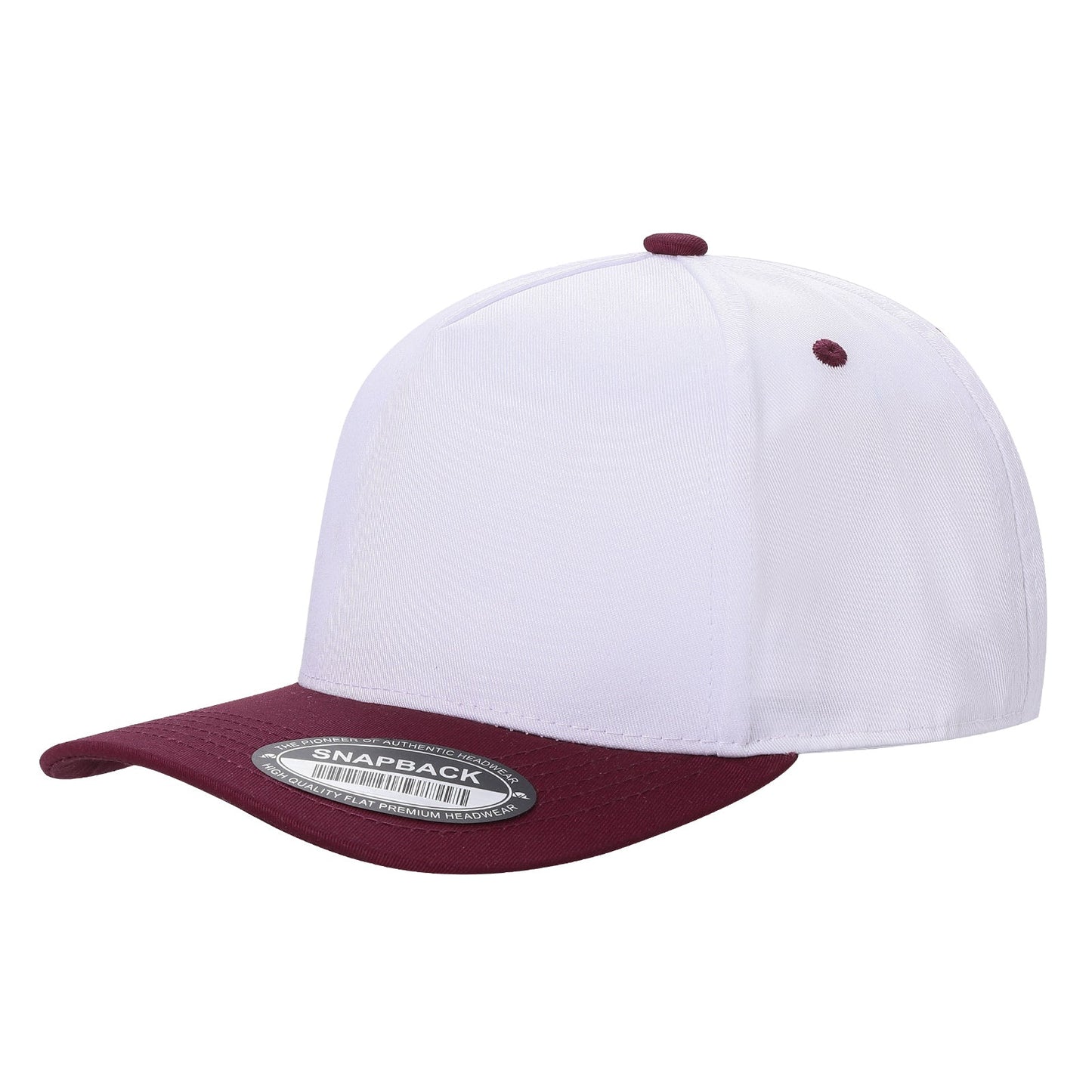 5panel Solid with Under Bill Colored Blank Caps Tcoa | Burzip Inc
