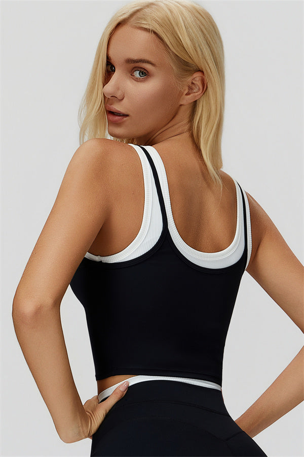 The Canyon Crop Tank Shorts 2-Piece Set