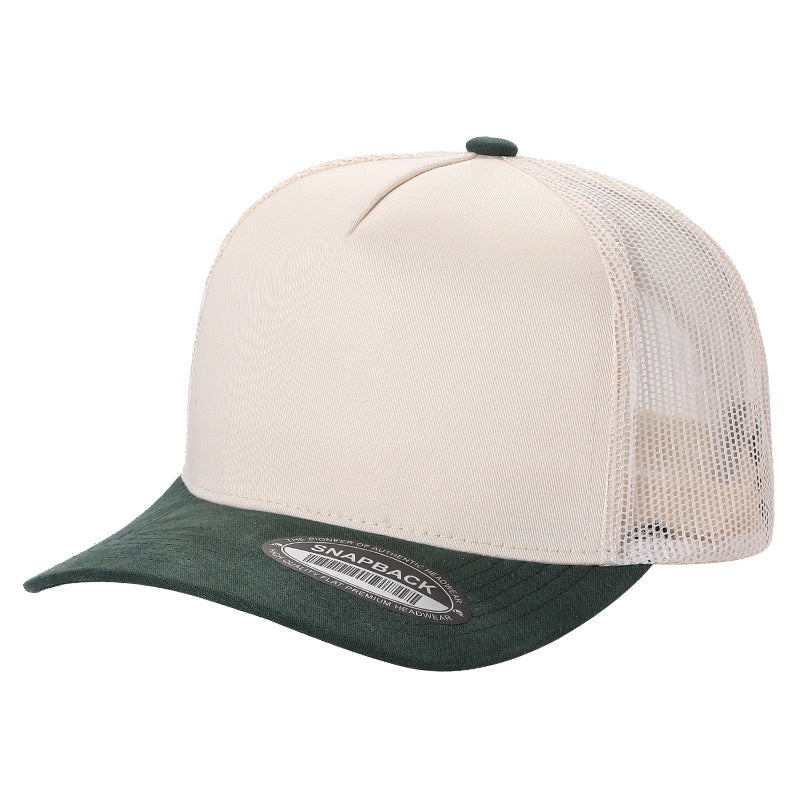5panel Twillcrown Mesh Back Suede Bill Blank Caps Tcms | Burzip Inc