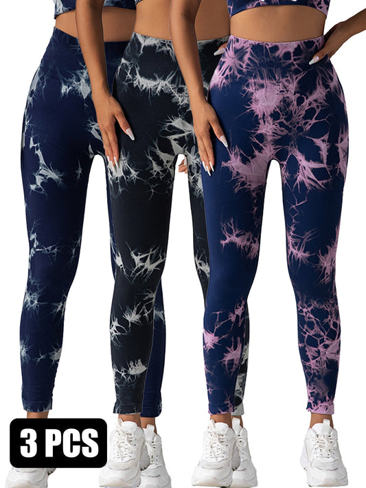 Tie-dye Yoga Pants