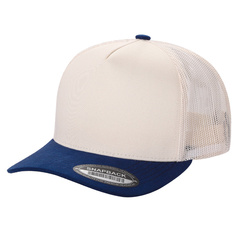 5panel Twillcrown Mesh Back Suede Bill Blank Caps Tcms | Burzip Inc