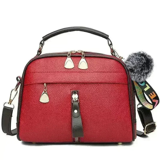 PU Leather Fashion Sweet Ladies' Messenger Bag