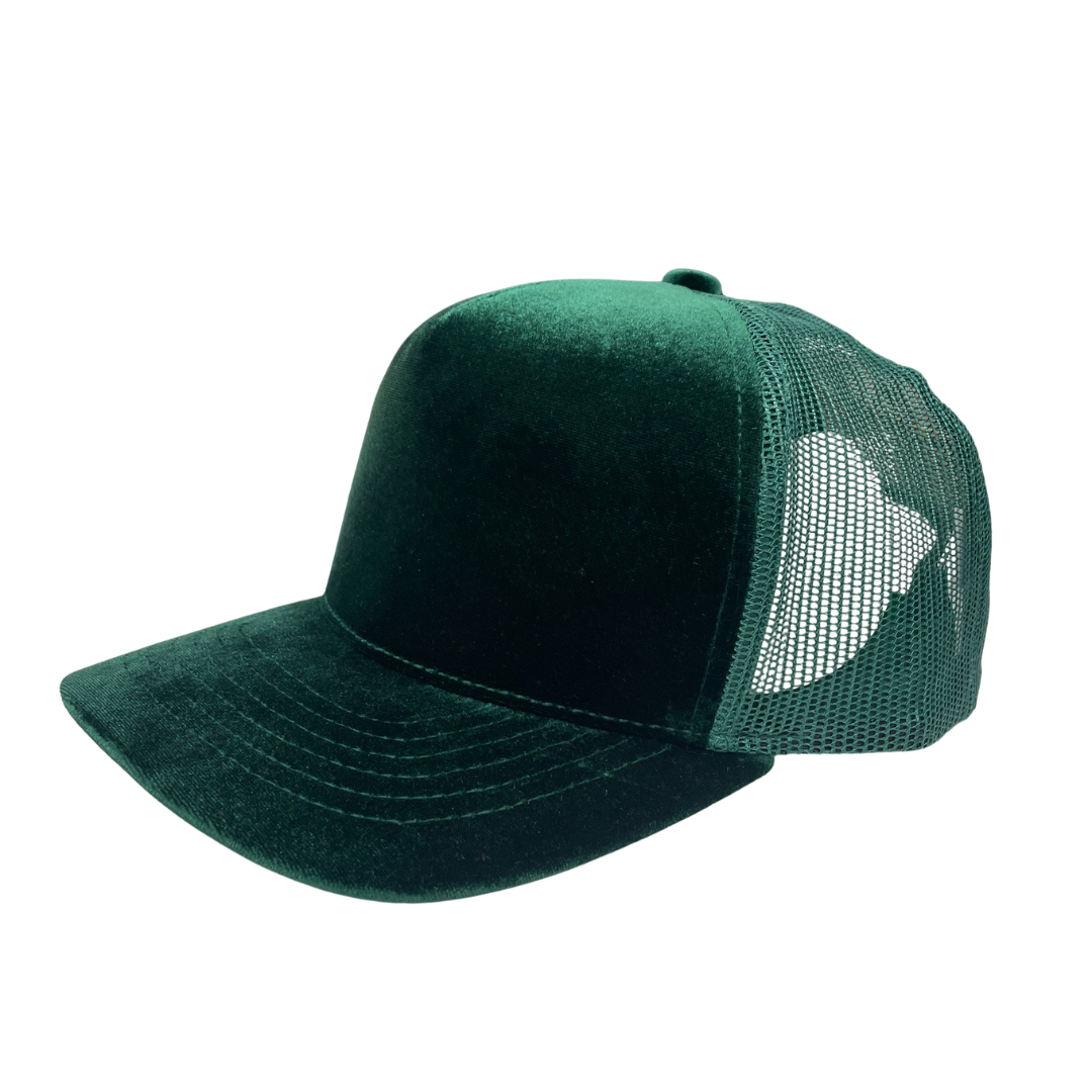 5panel Velvet W/mesh Back 5panel Cap Vvwy | Burzip Inc #VM