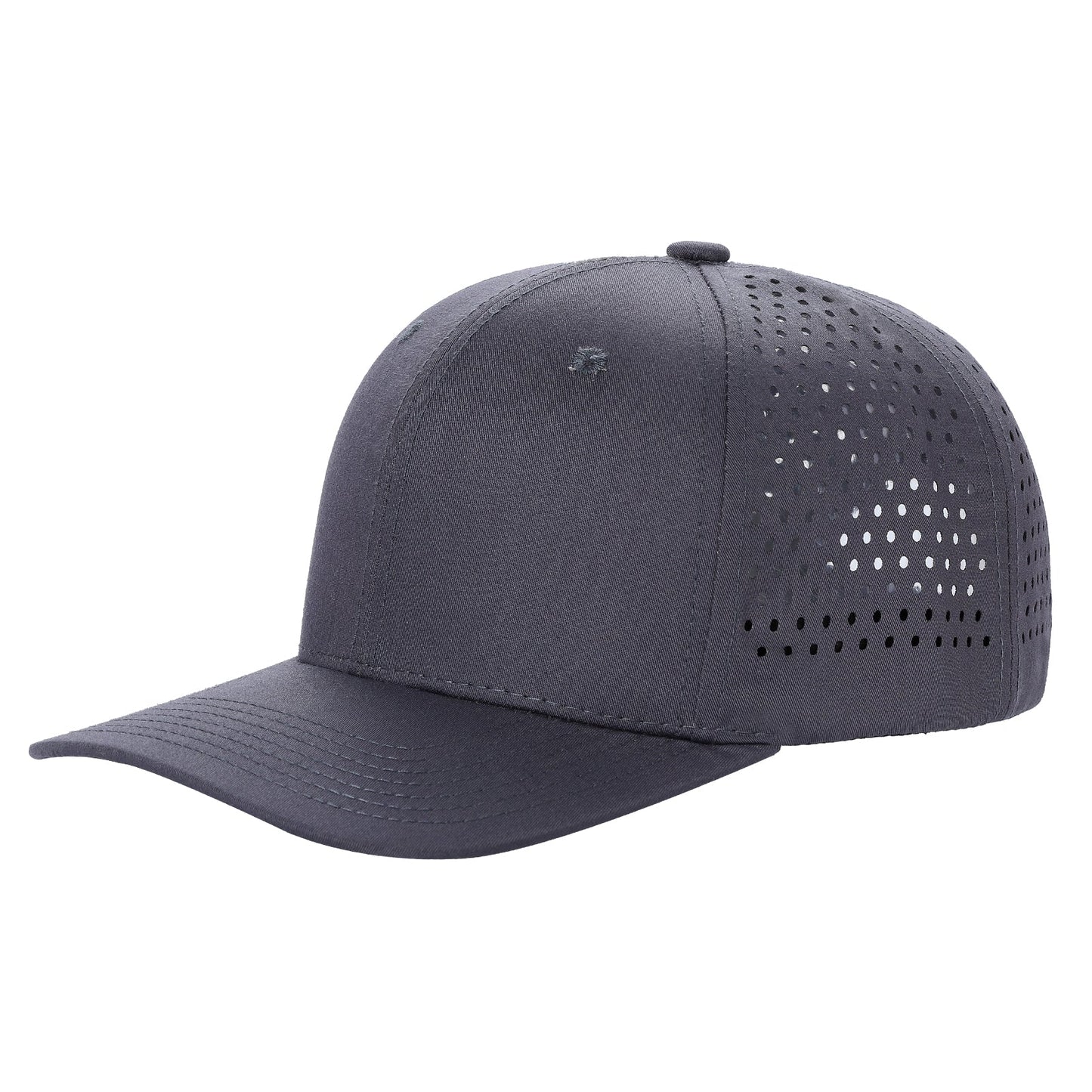 6panel Laser Performance Cap Adjustable Snap Back Hat 6laser | Burzip Inc