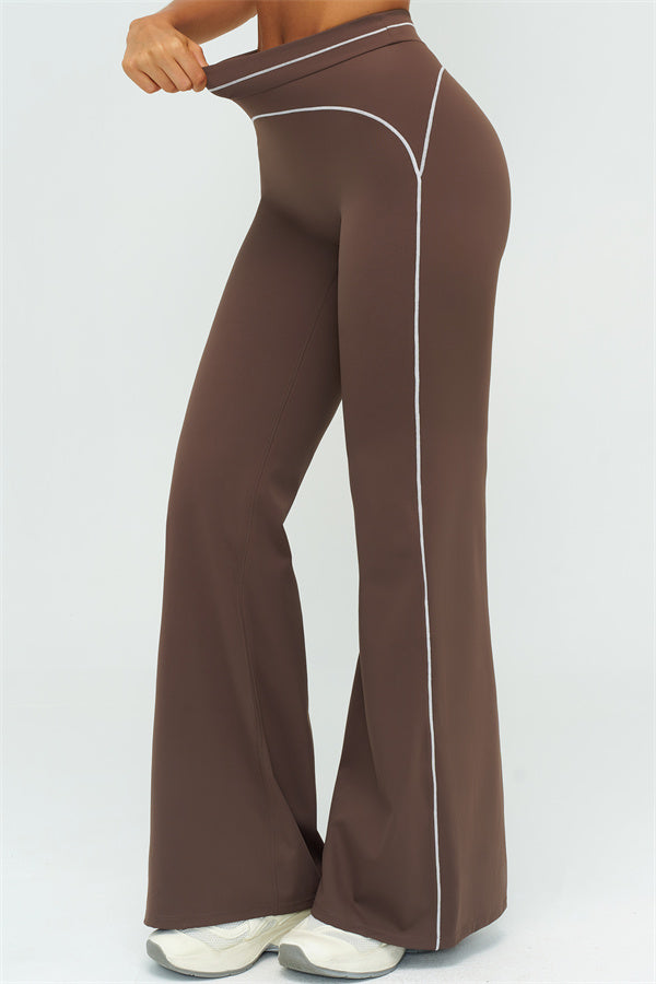 The Amara Long Sleeve T-shirt Flared Leggings 2-Piece Set