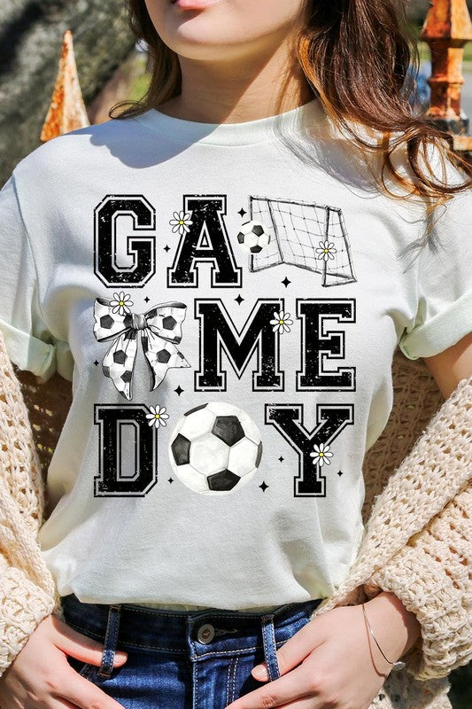 Soccer Game Day Graphic Plus Tee