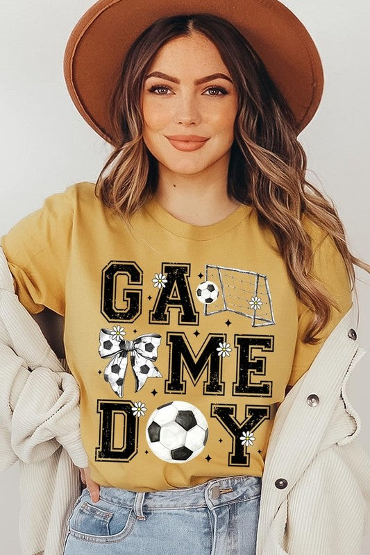 Soccer Game Day Graphic Plus Tee