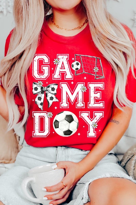 Soccer Game Day Graphic Plus Tee