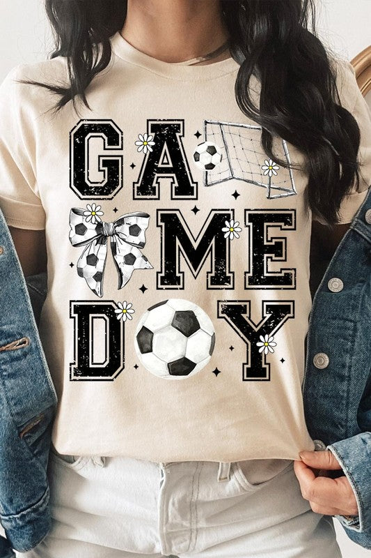 Soccer Game Day Graphic Plus Tee