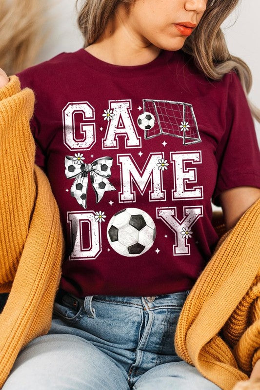 Soccer Game Day Graphic Plus Tee