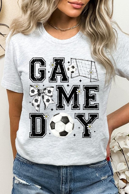 Soccer Game Day Graphic Plus Tee
