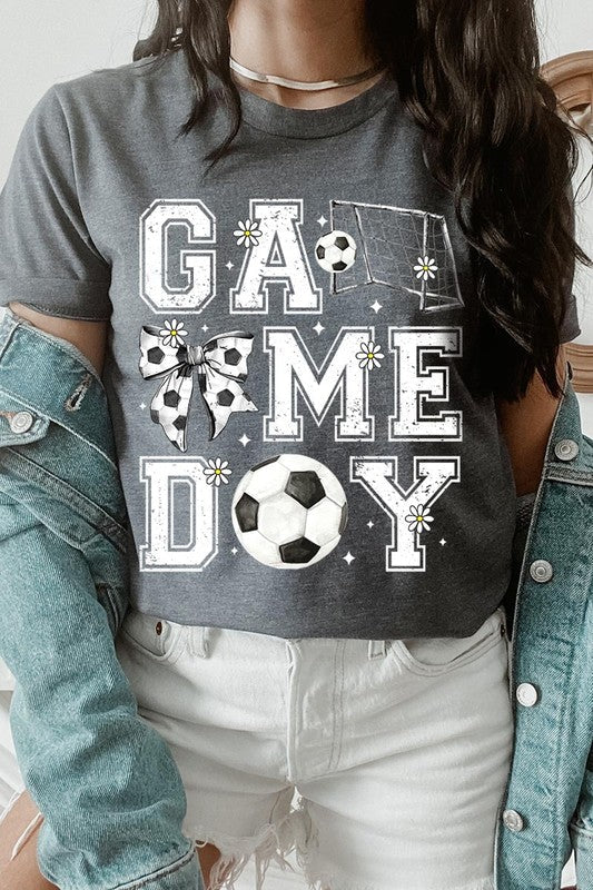 Soccer Game Day Graphic Plus Tee