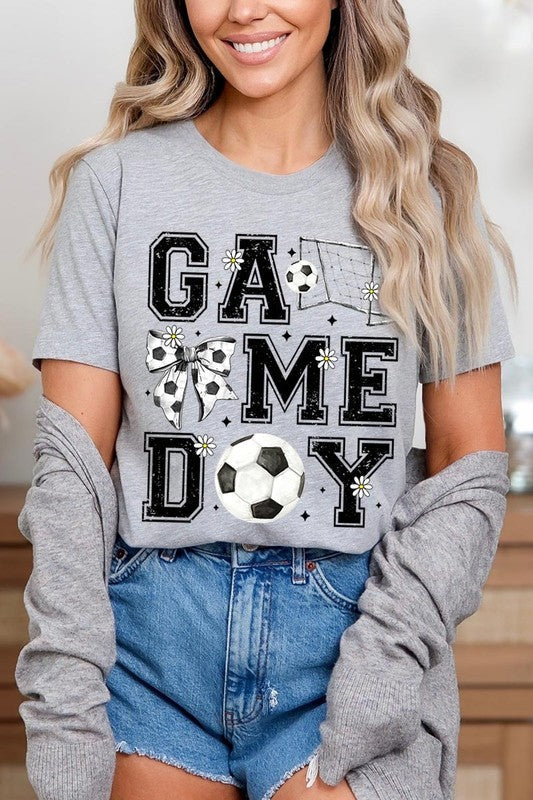 Soccer Game Day Graphic Plus Tee