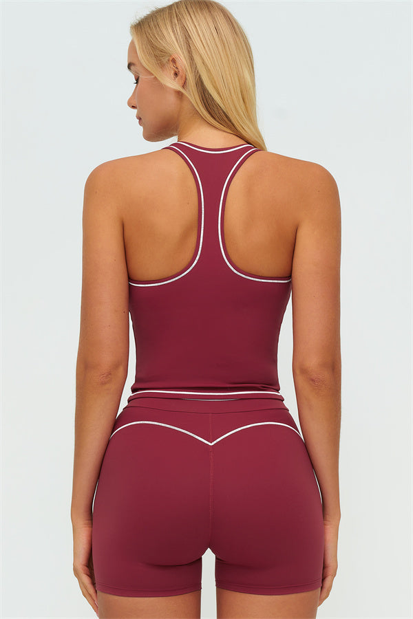 The Amara Crop Top Shorts 2-Piece Set