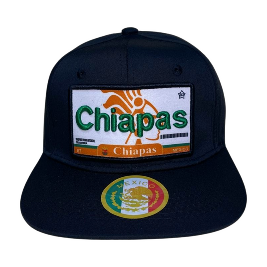 HTF-MX CITY-BLK SNAPBACK WITH PATCH, EMBROIDERY (12PCS/DZ)