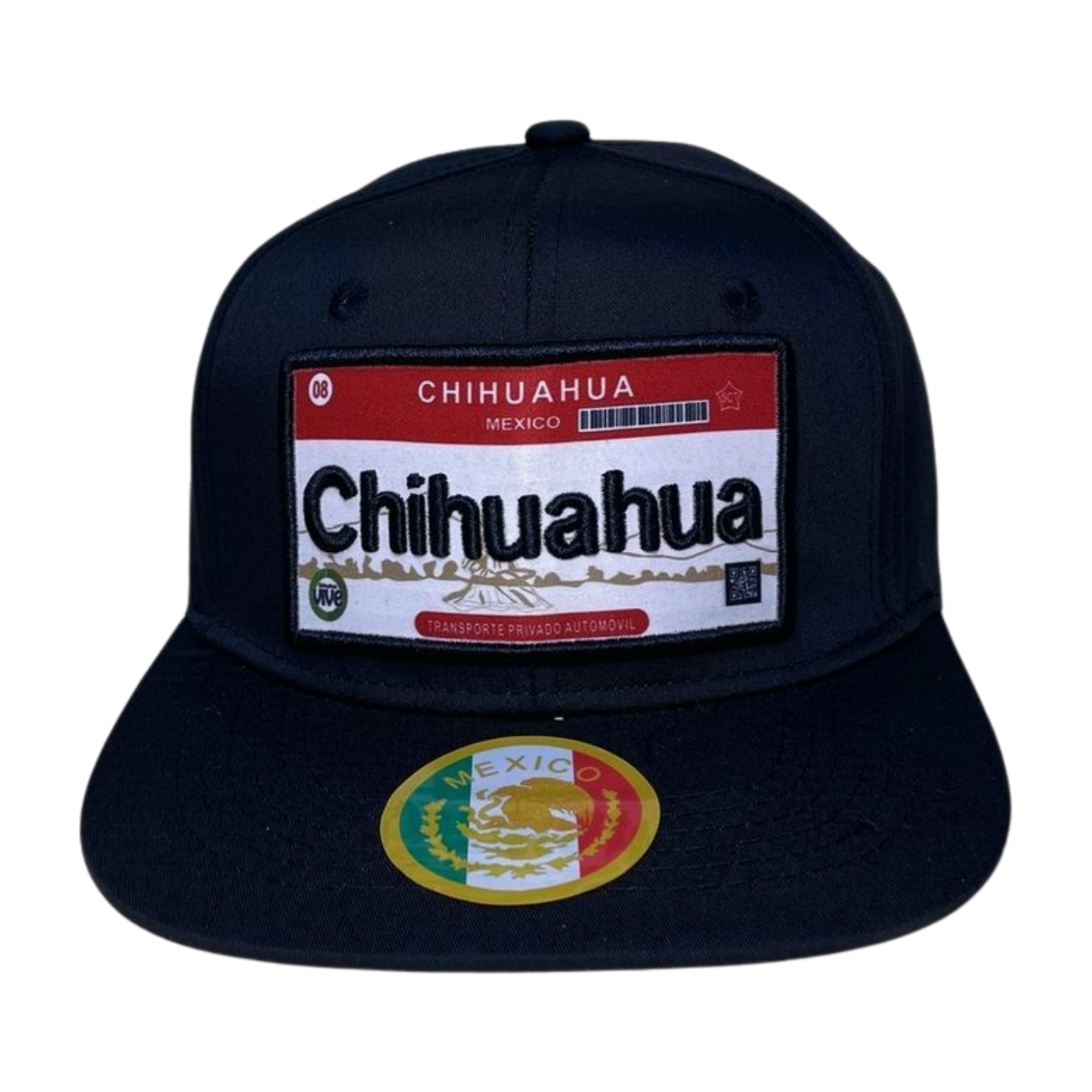 HTF-MX CITY-BLK SNAPBACK WITH PATCH, EMBROIDERY (12PCS/DZ)