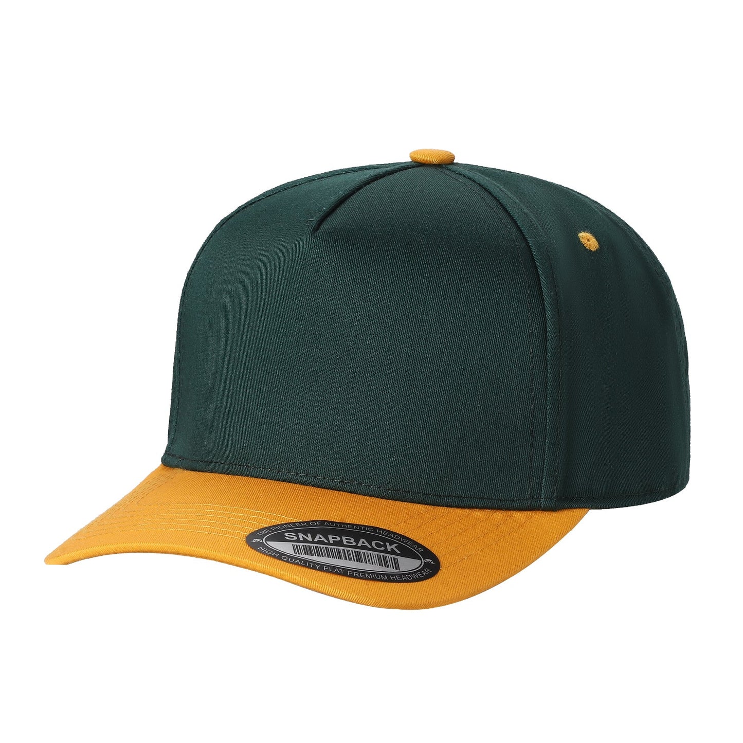 5panel Solid with Under Bill Colored Blank Caps Tcoa | Burzip Inc