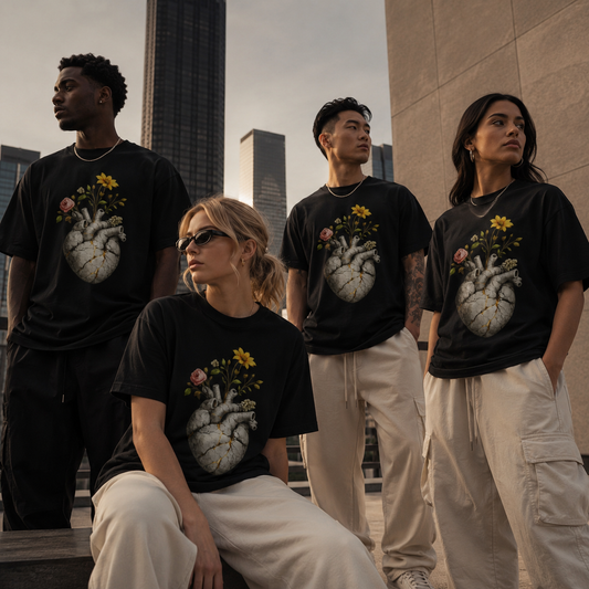 Growing Through What Broke Me Tee — SEEN.