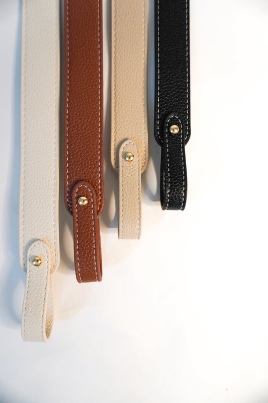 Brown Vegan Leather Strap