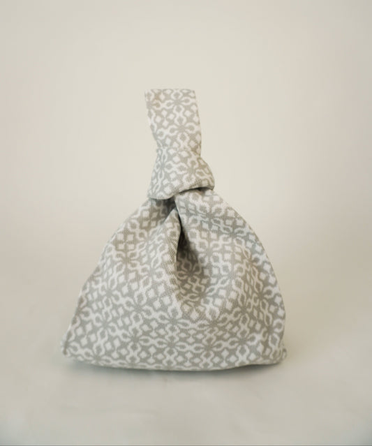 Grey Solitaire Handbag