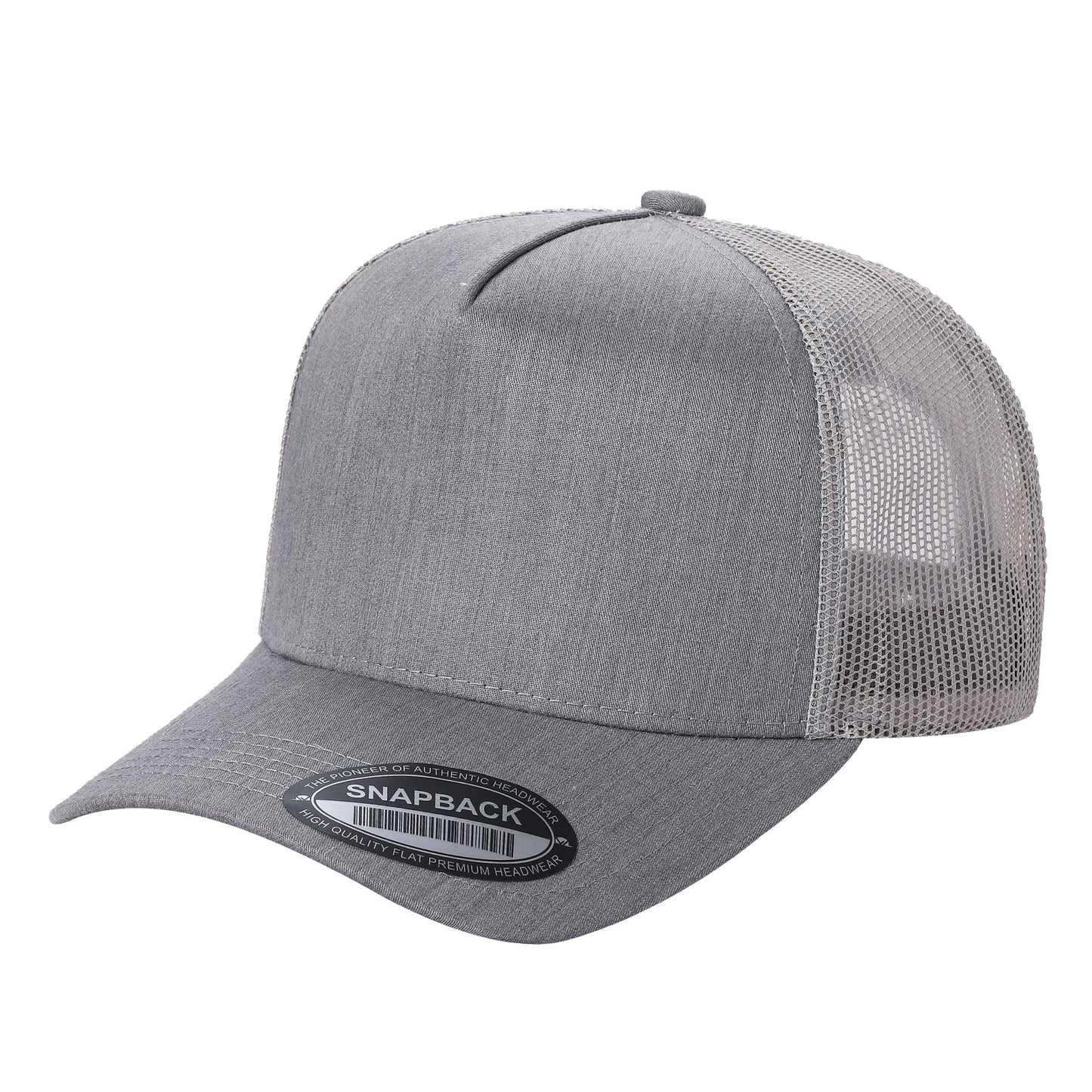 5panel Twill Crown Tracker Mesh Snapback Solid 5trtm | Burzip Inc