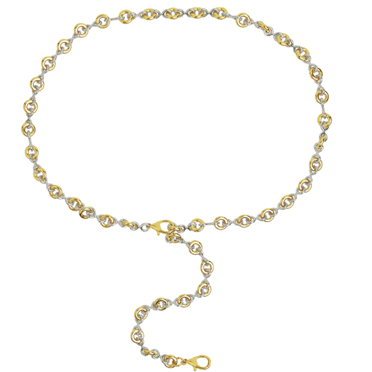Odessa Chain Belt Two Tone - Double Clasp